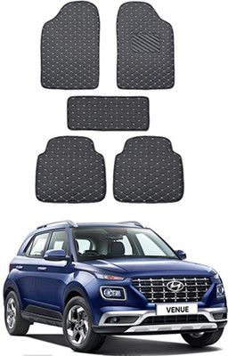 RKPSP Leatherite Standard Mat For  Hyundai Venue(Black)