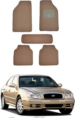 RKPSP Leatherite Standard Mat For  Hyundai Sonata(Brown)