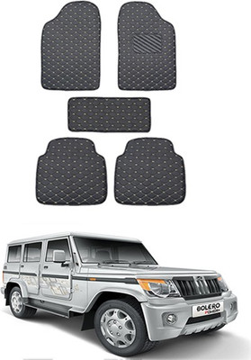 RKPSP Leatherite Standard Mat For  Mahindra Bolero(Black)