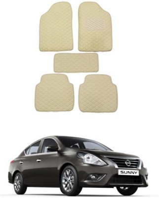 RKPSP Leatherite Standard Mat For  Nissan Sunny(Beige)