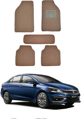 RKPSP Leatherite Standard Mat For  Maruti Suzuki Ciaz(Brown)