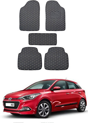 RKPSP Leatherite Standard Mat For  Hyundai Elite i20(Black)