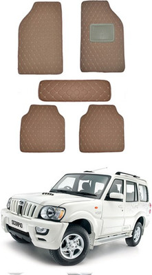 RKPSP Leatherite Standard Mat For  Mahindra Scorpio(Brown)