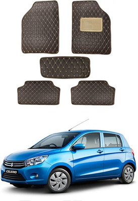 RKPSP Leatherite Standard Mat For  Maruti Suzuki Celerio(Brown)