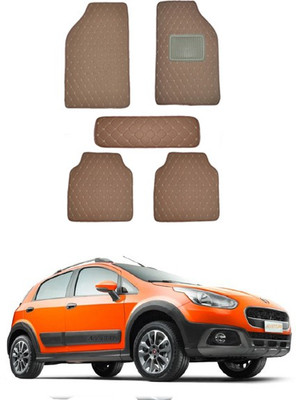 RKPSP Leatherite Standard Mat For  Fiat Avventura(Brown)
