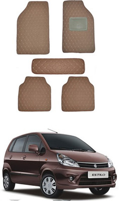 RKPSP Leatherite Standard Mat For  Maruti Suzuki Zen Estilo(Brown)