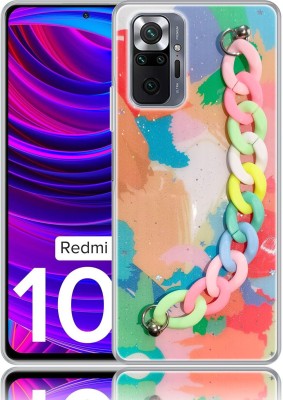 CASE CREATION Arm Band Case for Redmi Note 10 Pro Max, Xiaomi Redmi Note 10 Pro Max Fancy Chain Case Cover(Multicolor, 3D Case, Silicon, Pack of: 1)