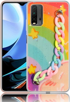 CASE CREATION Back Cover for Redmi 9 Power, Xiaomi Redmi 9 Power(Multicolor, Cases with Holder, Silicon, Pack of: 1)