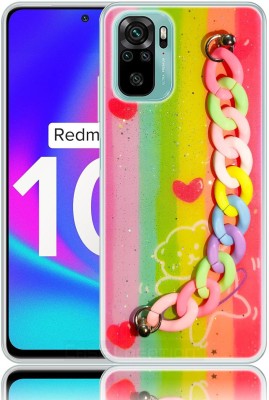 CASE CREATION Bumper Case for Redmi Note 10, Xiaomi Redmi Note 10(Multicolor, Shock Proof, Silicon, Pack of: 1)