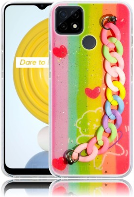 CASE CREATION Bumper Case for Realme C25, Realme C25(Multicolor, Shock Proof, Silicon, Pack of: 1)