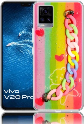 CASE CREATION Bumper Case for Vivo V20 Pro, Vivo V20 Pro(Multicolor, Shock Proof, Silicon, Pack of: 1)