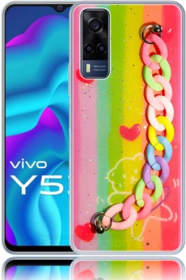 CASE CREATION Bumper Case for Vivo Y31, Vivo Y31 (2020)(Multicolor, Shock Proof, Silicon, Pack of: 1)
