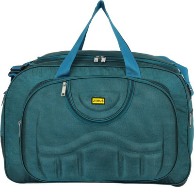 ZERUS (Expandable) 55 L Strolley Duffel Bag Polyester Cabin Size Luggage Duffle Strolley Bag Duffel With Wheels (Strolley)