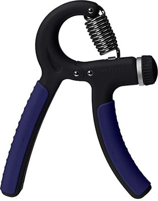 ANANYA ENTERPRISES Adjustable Spring Hand Exerciser | Hand Grip band for Gym | Hand Grip BLK COLOR Hand Grip/Fitness Grip