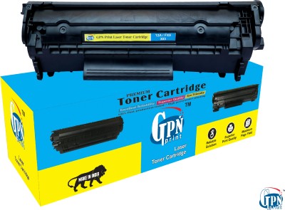 GPN PRINT Easy Refill 12A, Q2612A Black Laser Toner Cartridge Compatible with HP Laserje Black Ink Cartridge