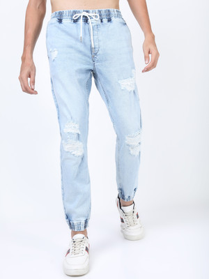 KETCH Jogger Fit Men Light Blue Jeans