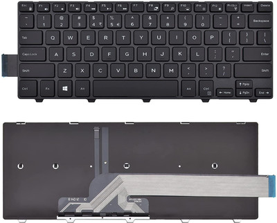 SellZone Keyboard for DELL Inspiron 15 5448 With BackLight Laptop Keyboard Replacement Key