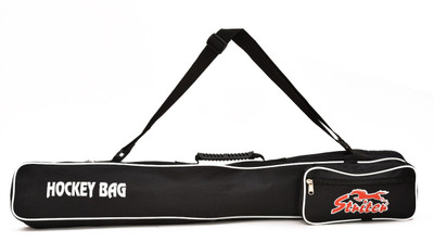 RAMASPORTS Hockey KIT Bag HAS 1 Hockey Stick Holder Pocket and 2 Small Pocket | Zip Closer(Black, Backpack)