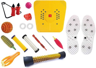 YKID Acupressure 77 Acupressure Therapy General Items Combo Set Kit Massager(Multicolor)