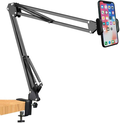 Viraan Overhead Tripod Mobile Tablet Stand for Table Bed Mobile Holder