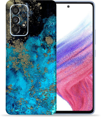 OggyBaba Samsung Galaxy A53 5g, Aqua Blue Mobile Skin(Multicolor)