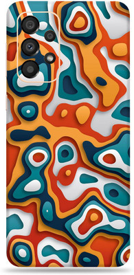 SkinoMania Samsng Glx A33(5G) Mobile Skin(Multicolor Pour Art)
