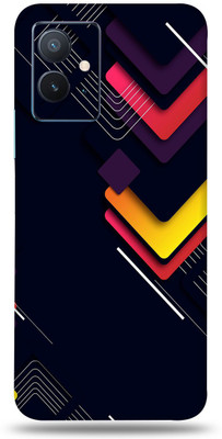 SkinoMania Iqoo Z6 5g Mobile Skin Mobile Skin(Multicolor Elbow-Abstract)