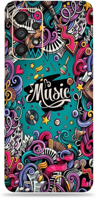 SkinoMania Samsng Glx A33(5G) Mobile Skin(Multicolor Music)