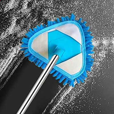 BKKTRADERS Triangle Cleaning Mop Retractable Cleaning Mop Sponge Wipe(Large)