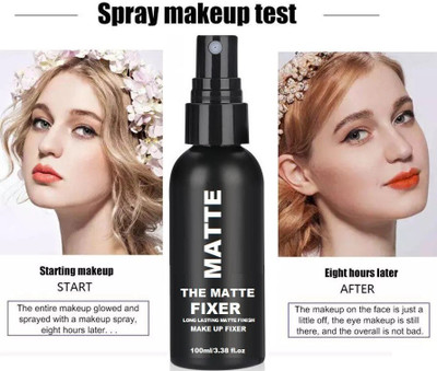 KAIASHA Makeup Setting Spray Moisturizing Oil-control Natural Long Lasting Fixer Primer  - 100 ml(TRANSPARENT)