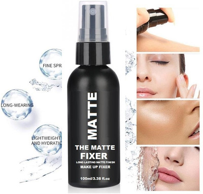 KAIASHA Stay Long lasting makeup Fixer setting Spray Prime Primer  - 100 ml(TRANSPARENT)