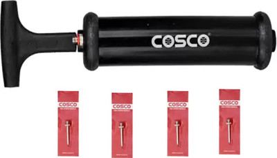 COSCO Ball Pump With Infating Needle AIR, Football, Volleyball, Basketball, Handball Football Pump, Basketball Pump, Handball Pump, Volleyball Pump Pump(Black)