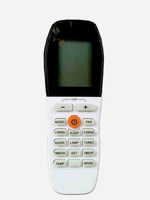 UNBREAKABLE Compatible with AC248 for VOLTAS AC Remote Controller(White)