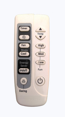 UNBREAKABLE Compatible with AC05 For SAMSUNG Window AC Remote Controller(White)