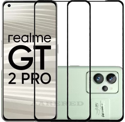 AARERED Edge To Edge Tempered Glass for Realme GT 2 Pro(Pack of 2)