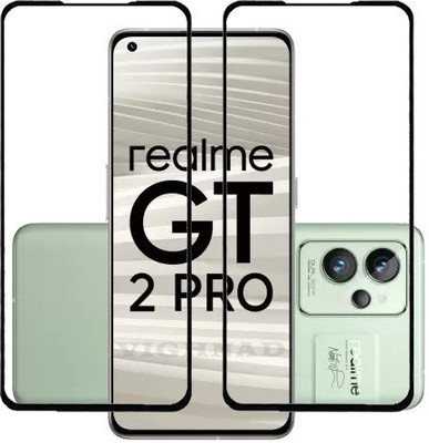 VIGHNAD Edge To Edge Tempered Glass for Realme GT 2 Pro(Pack of 1)