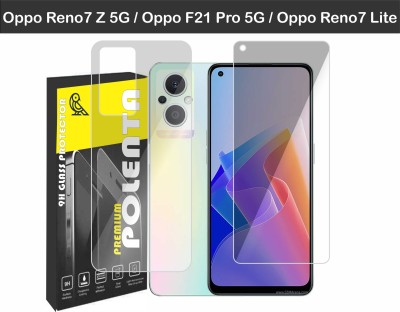 Polenta Front and Back Screen Guard for Oppo F21 Pro 5G, Oppo Reno7 Lite, Oppo Reno7 Z 5G(Pack of 2)