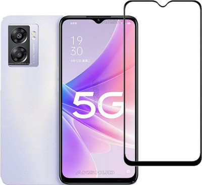 AKSHUD Tempered Glass Guard for OPPO A57 5G(Pack of 1)