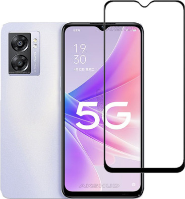 AKSHUD Tempered Glass Guard for OPPO A57 5G(Pack of 1)