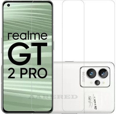 AARERED Tempered Glass Guard for Realme GT 2 Pro(Pack of 2)