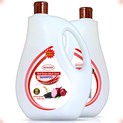 KESUDA Red Onion Black Seed Shampoo With Conditioner(2 L)