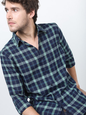 KETCH Men Checkered Casual Multicolor Shirt