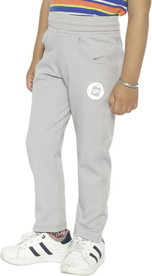 SMSHOPMORE Track Pant For Boys(Grey, Pack of 1)