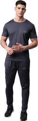MACK JONNEY Solid Men Track Suit