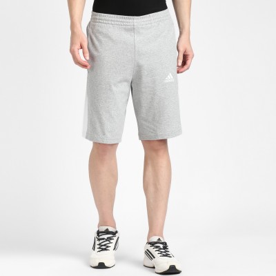 ADIDAS Printed Men Grey Regular Shorts