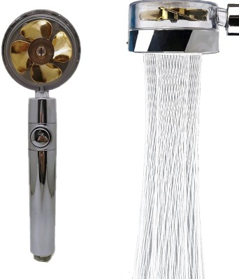 hiyansh 360 Degree High Power-Pressure Fan Shower Head with Filter and Pause Switch Shower Head