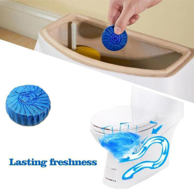 R S CREATION 4 - Toilet Cleaning Tablet - Pack of - 10 Original Powder Toilet Cleaner(10 x 1 g)