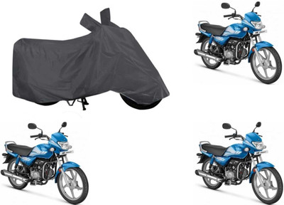ESTHETIC Waterproof Two Wheeler Cover for Hero(CD 100 SS, Grey)