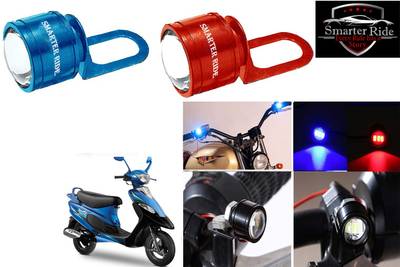 SMARTER RIDE Led Strobe Warning Brake Light for TVS Scooty PEP