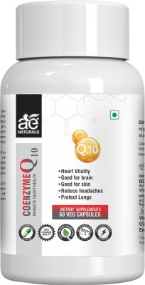 AE Naturals Coenzyme Q10 Capsules 60 Caps(60 Capsules)